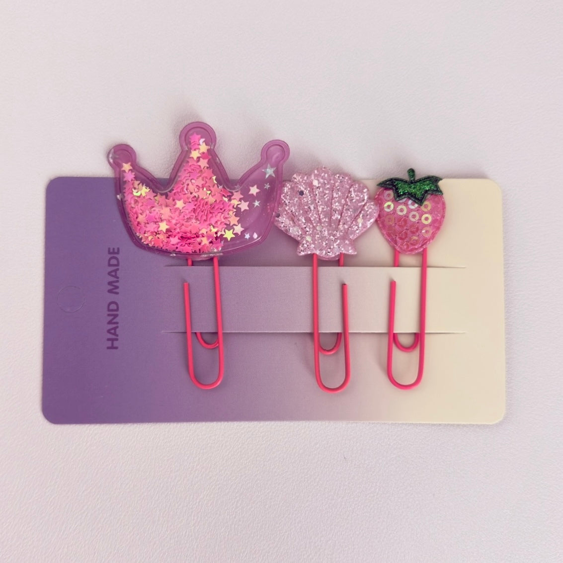 Handmade Cute Decorative Paper Clips Set