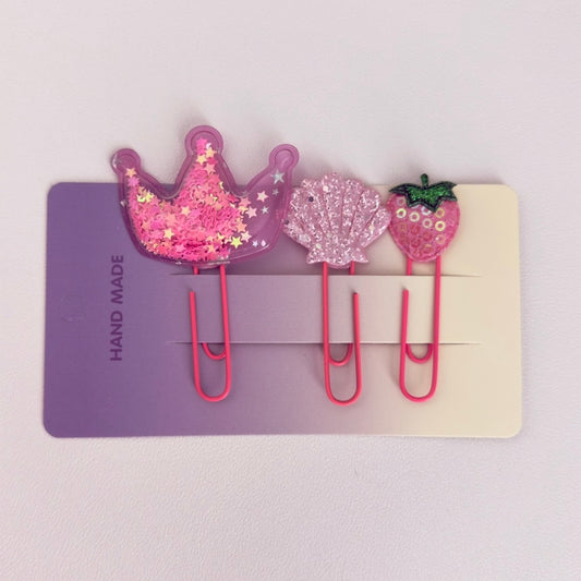 Handmade Cute Decorative Paper Clips Set
