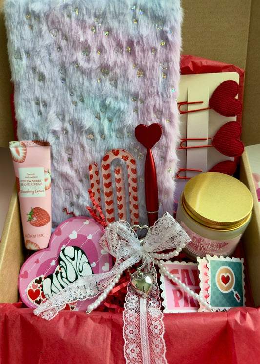 "Love Notes & Soft Hearts" Premium Gift Box