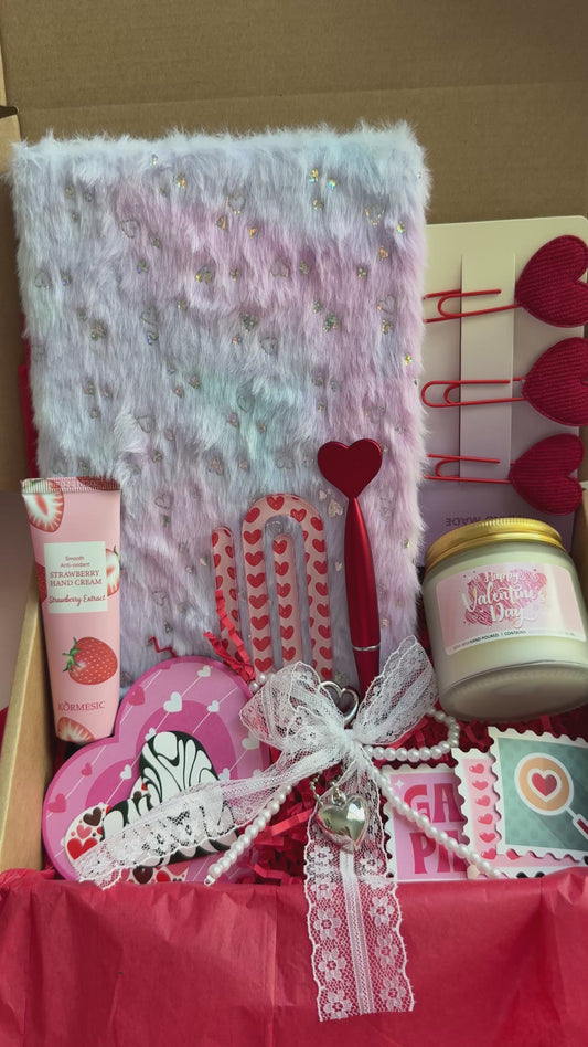 "Love Notes & Soft Hearts" Premium Gift Box